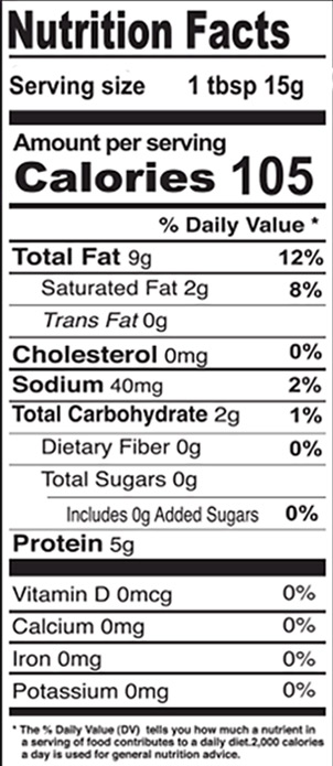 Nutrition Information